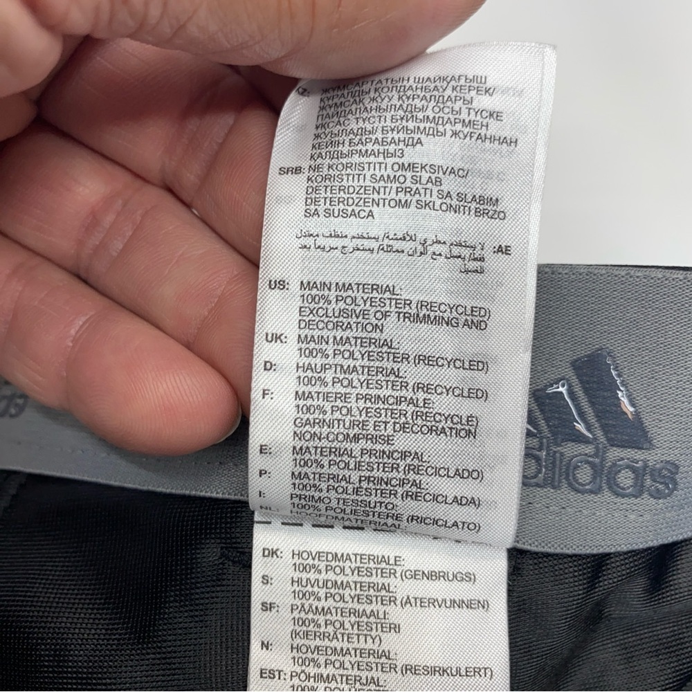 Adidas Mens Performance Golf Pants Black 42x32 - Picture 4 of 10
